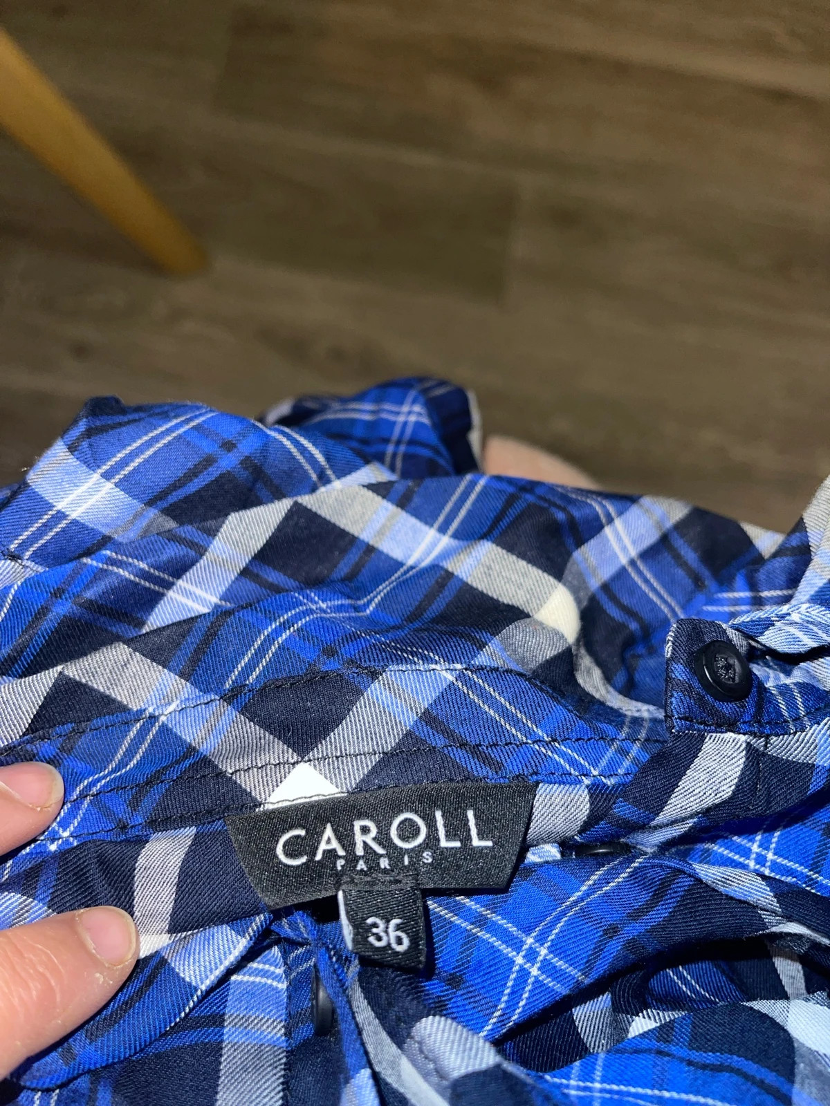 🟨 Chemise caroll – Caroll – taille S / 36 / 8 4