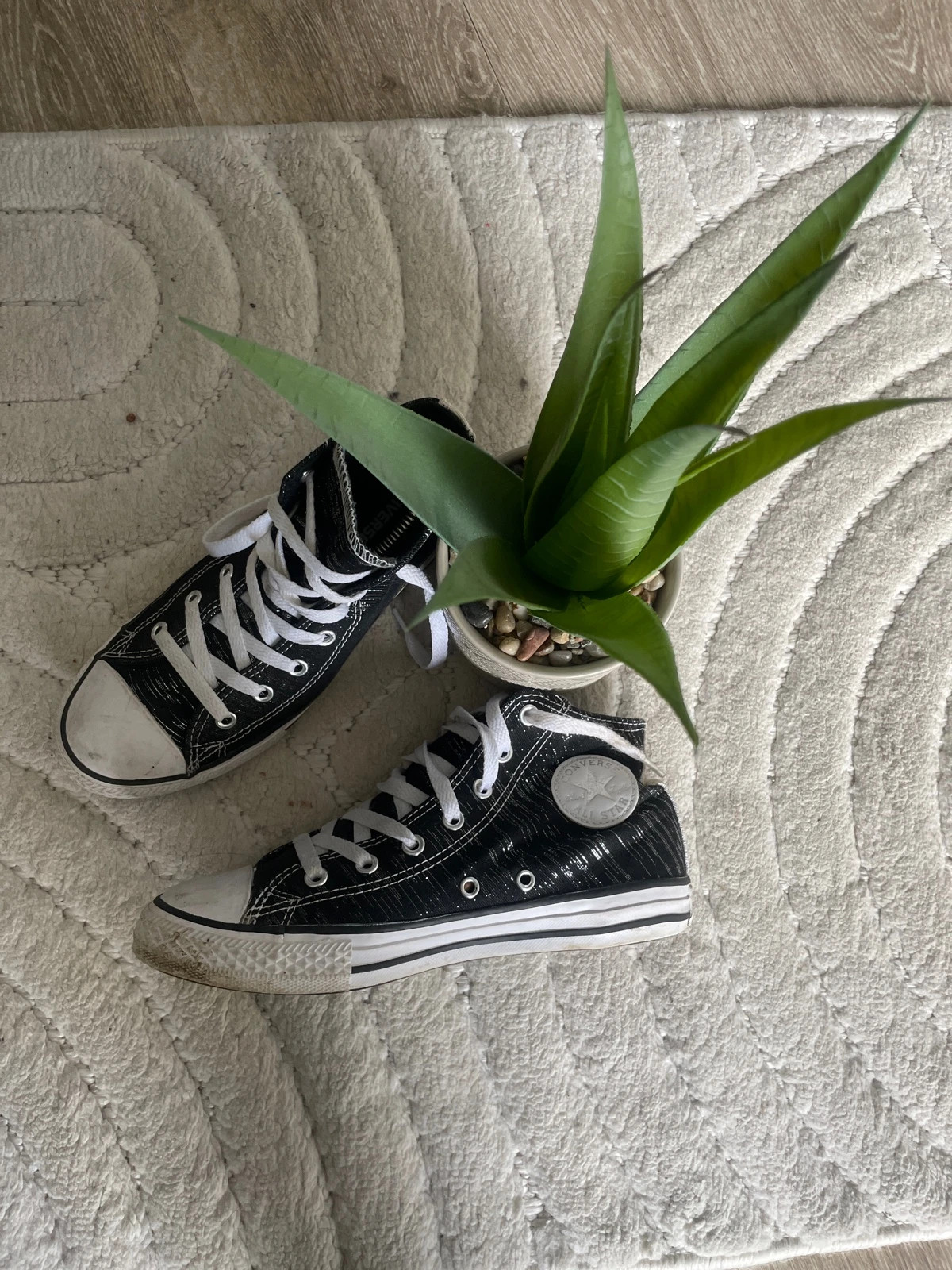 Converse noir brillant