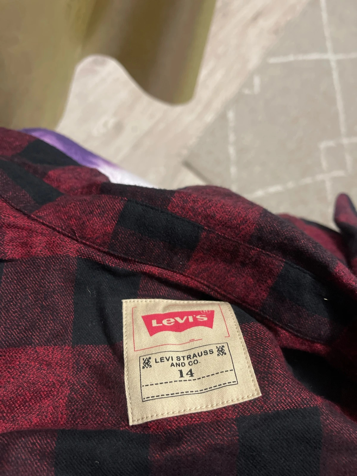 Chemise levi’s 🍒 – Levi's – taille 14 ans / 164 cm 4