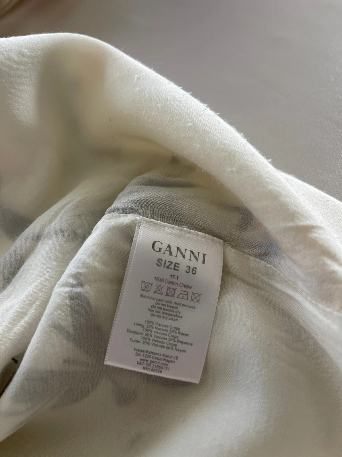 🟫 Robe ganni – Ganni – taille S / 36 / 8 5
