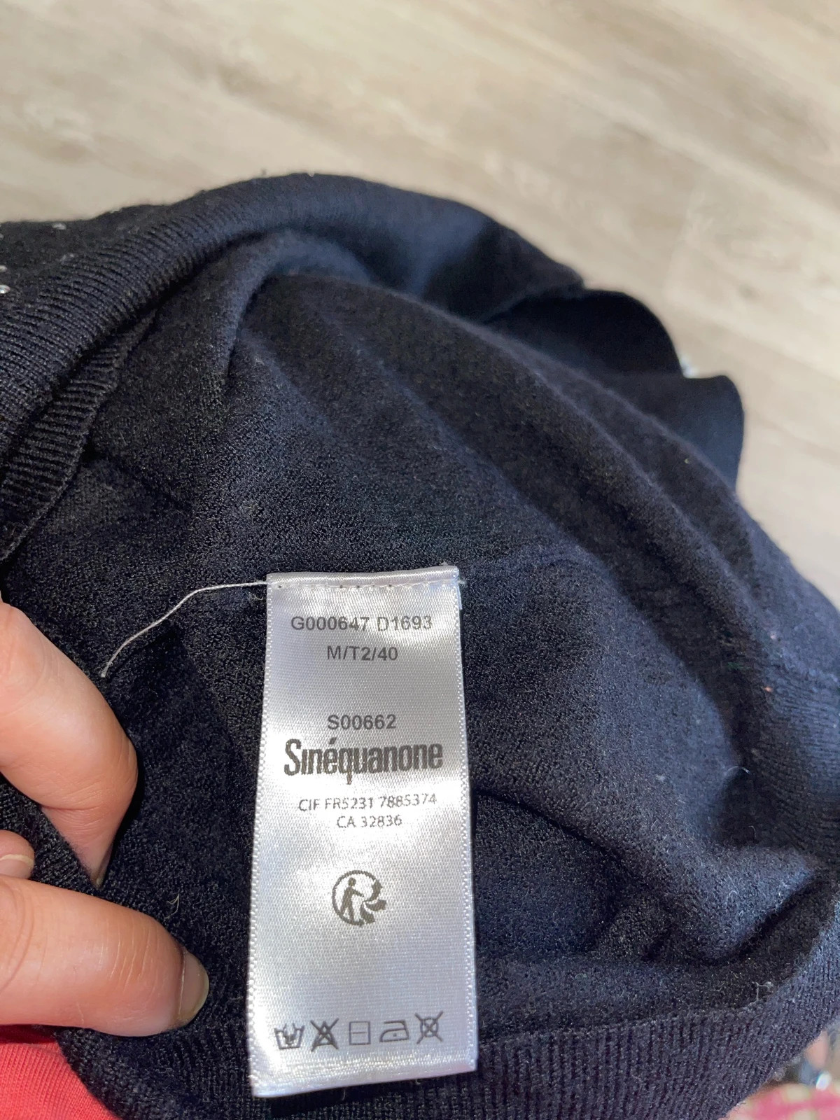 Gilet sinequanone – Sinéquanone – taille S / 36 / 8 5
