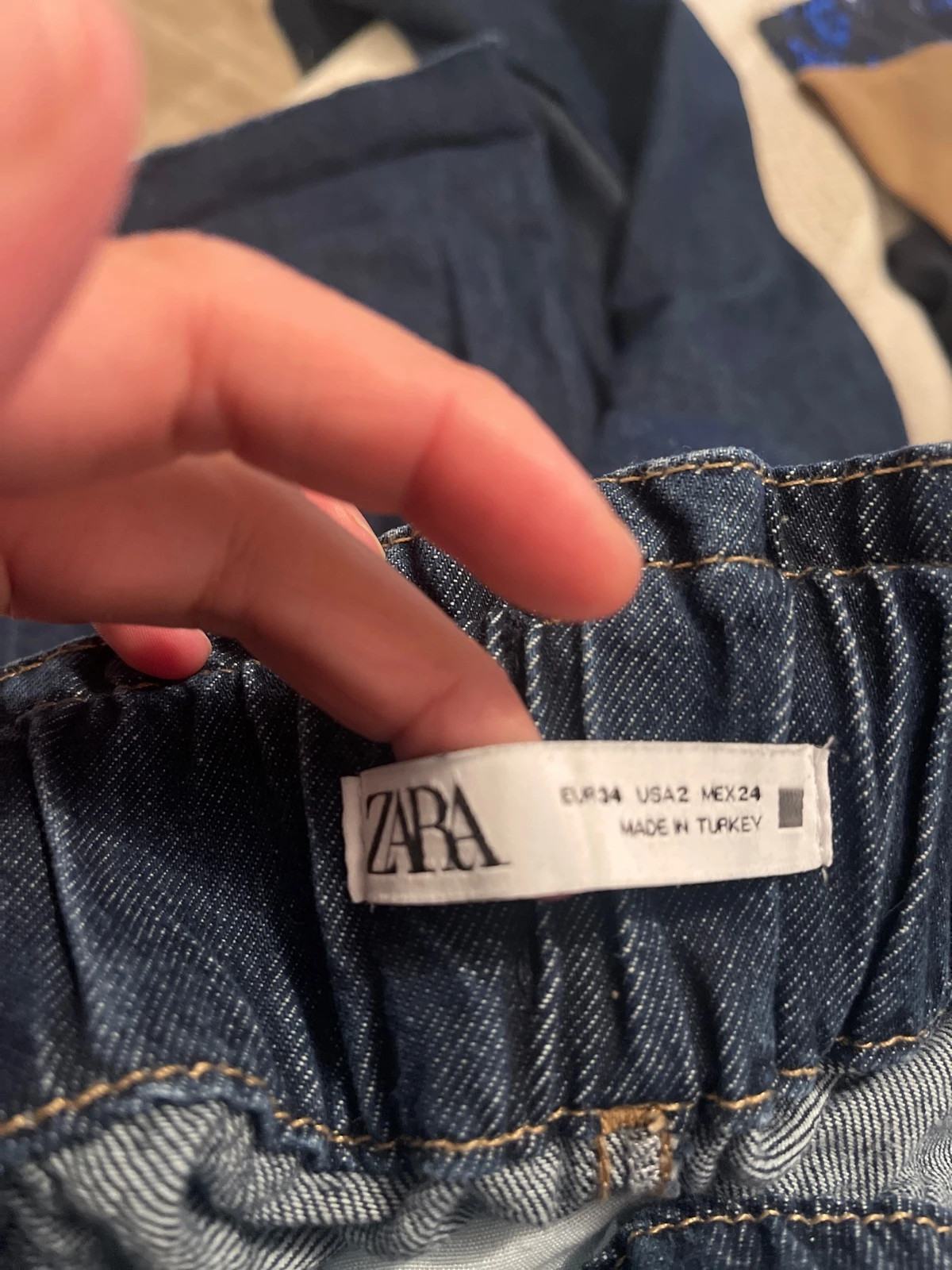 Jean Zara – Zara – taille XS / 34 / 6 4