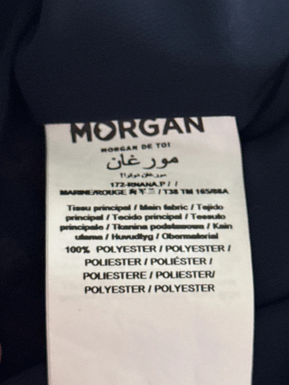 🟦 Robe Morgan – Morgan – taille M / 38 / 10 5