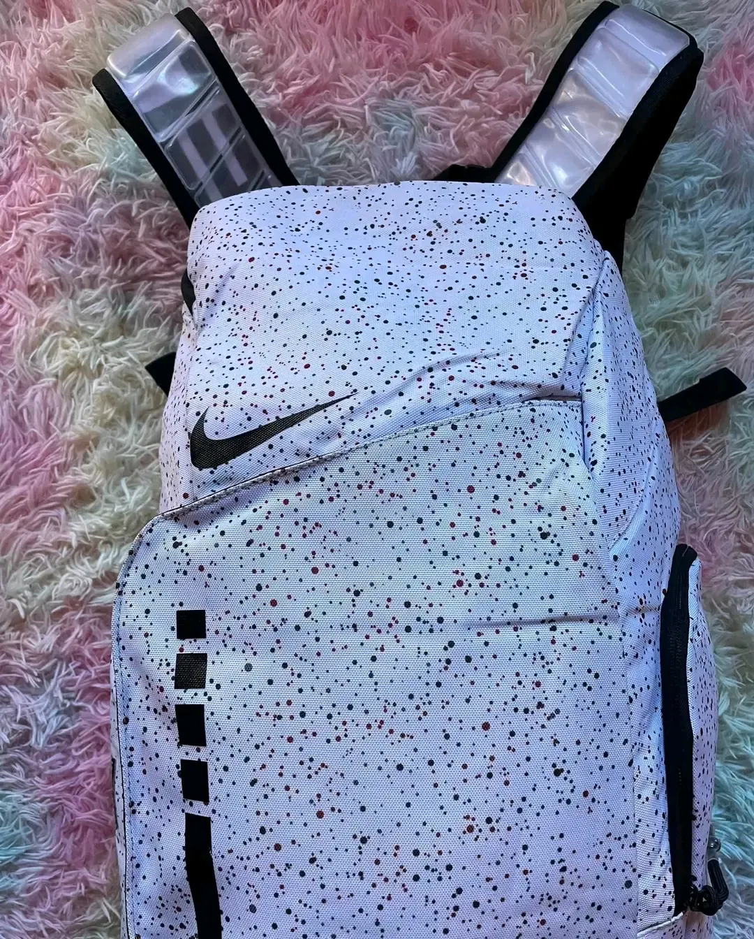 Nike Speckled White Backpack