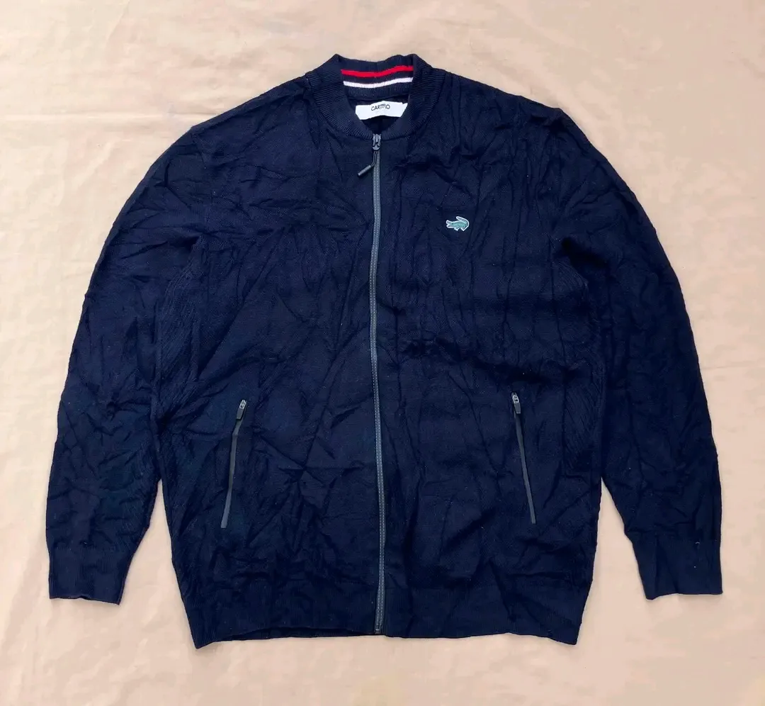 The North Face Navy Blue Zip Cardigan