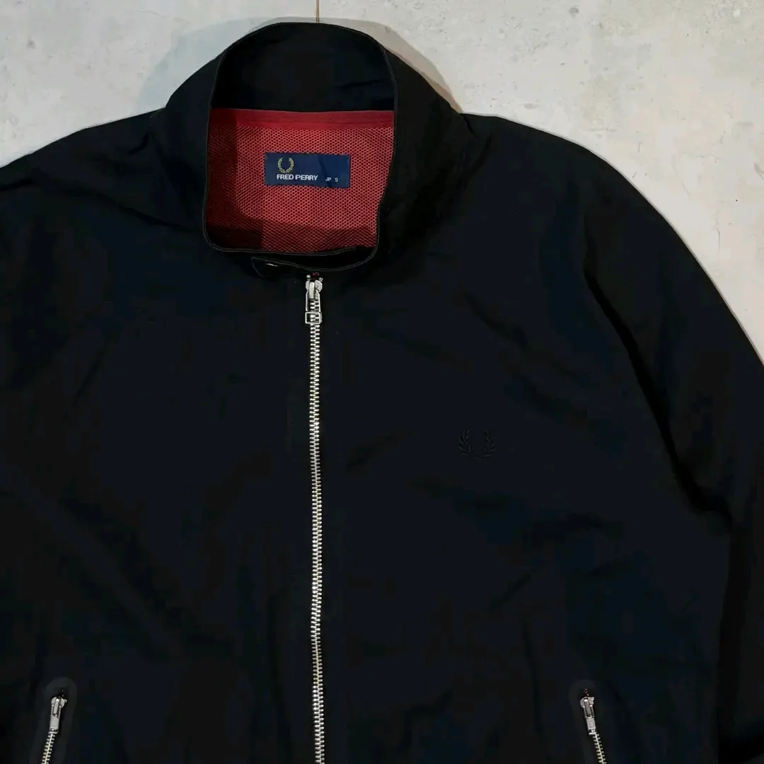 Black Jacket Red Lining Zippers 2