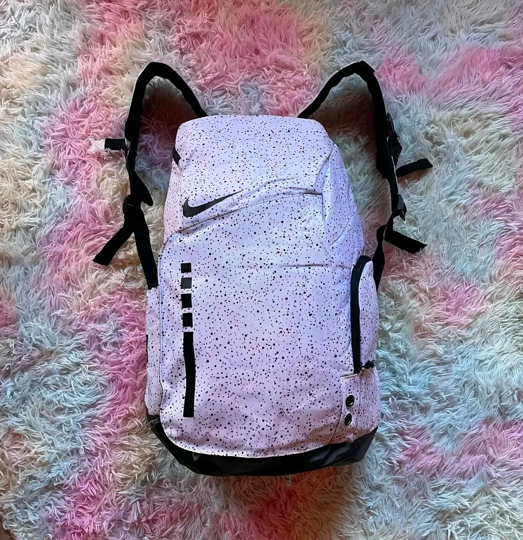 Nike Speckled White Backpack 3