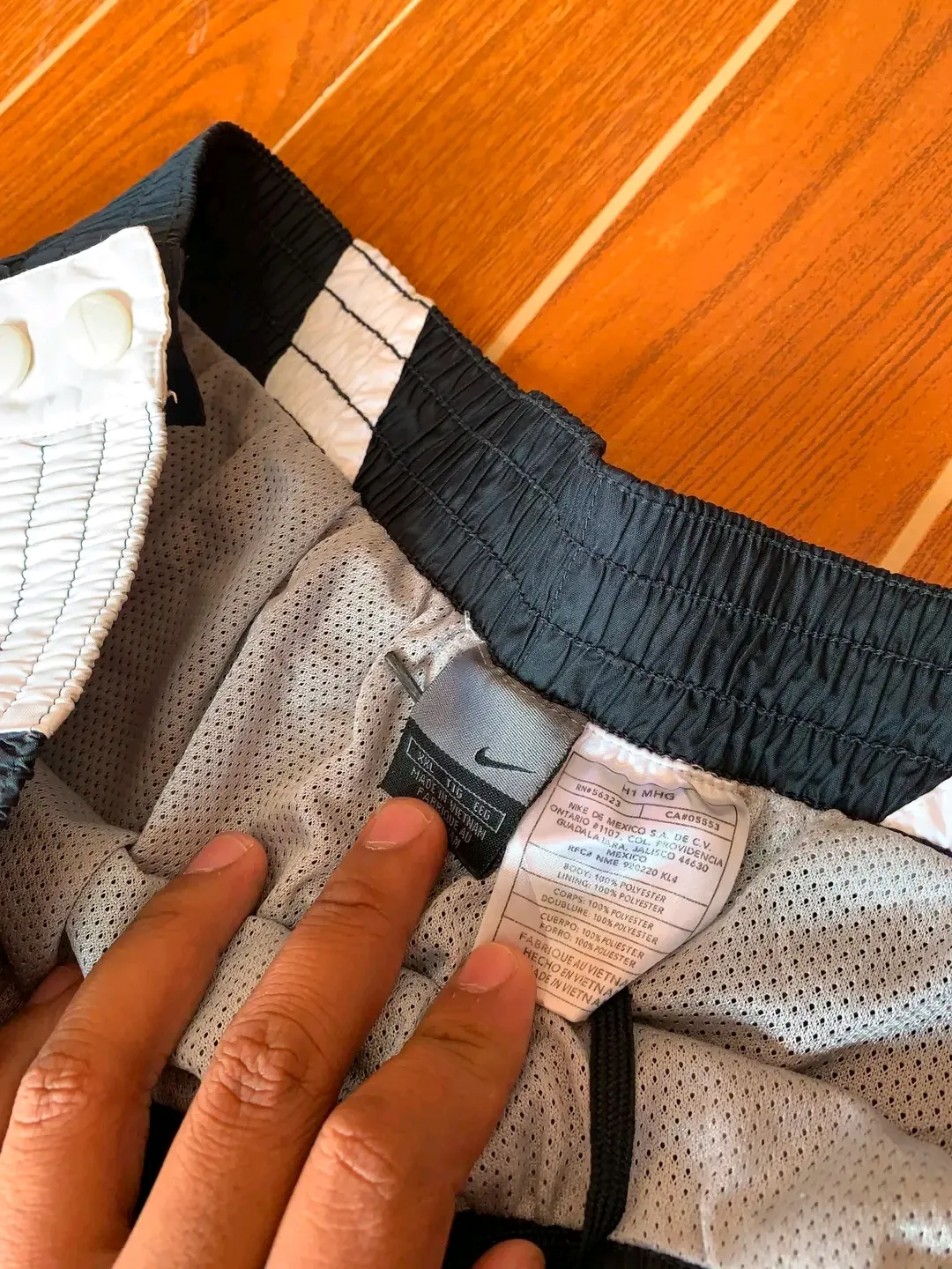 Pantalon Nike noir et blanc doudoune 2