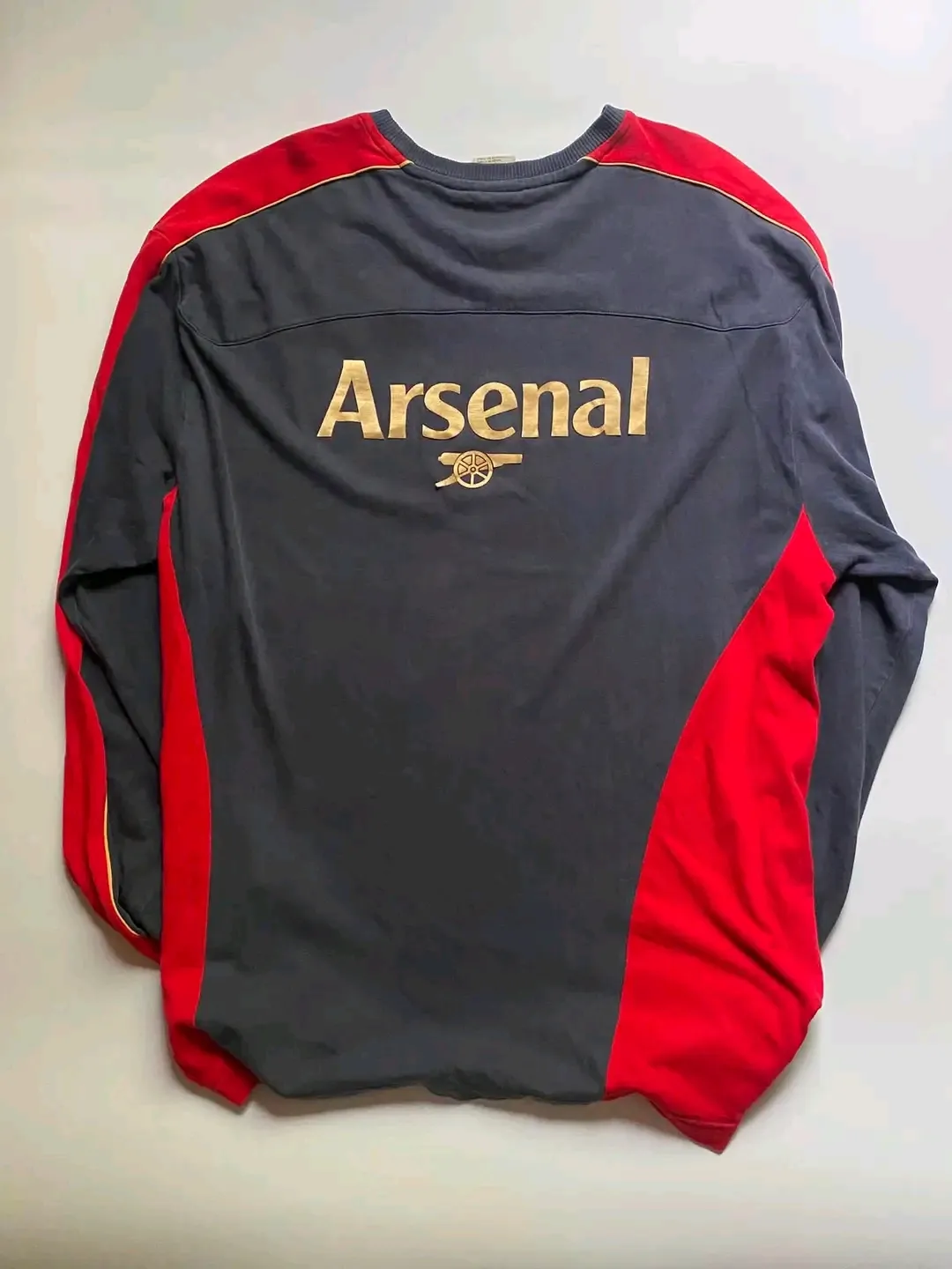 Nike Sweatshirt Dark Gray Red Trim XL 3