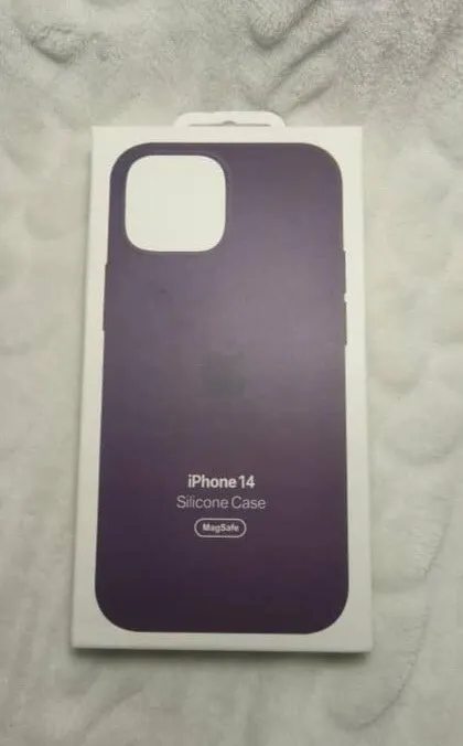 Coque iPhone 11 silicone mauve 3