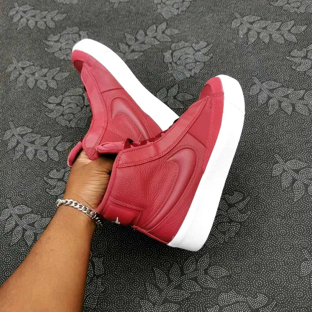 Nike Blazer Mid rose fuchsia montante 2