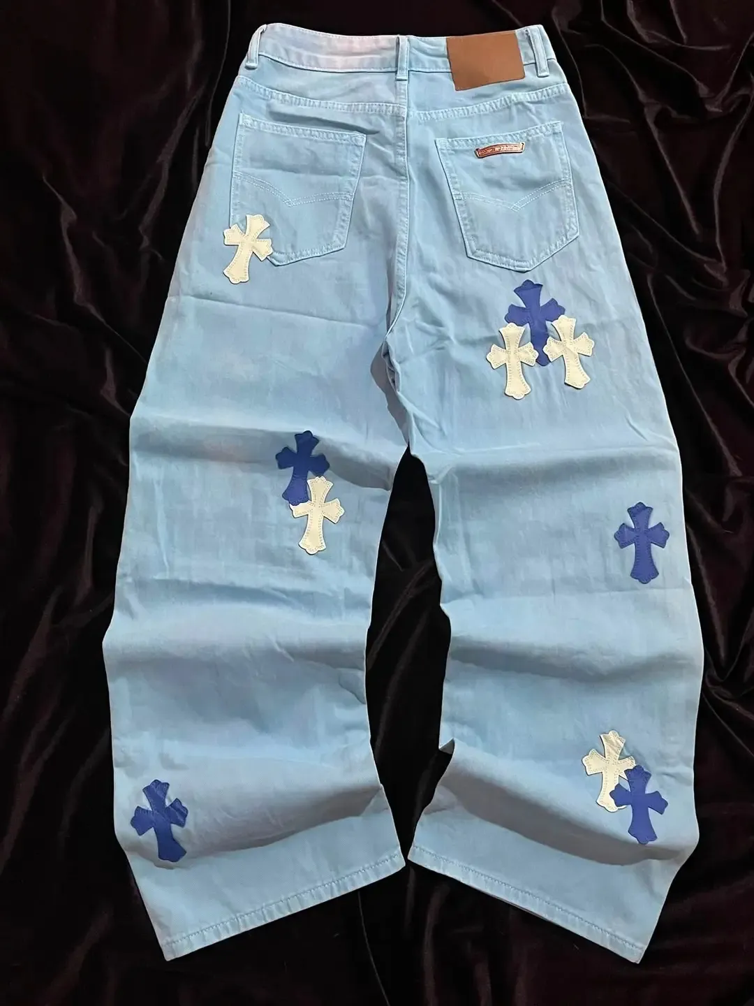 Jean clair broderies croix délavé 3