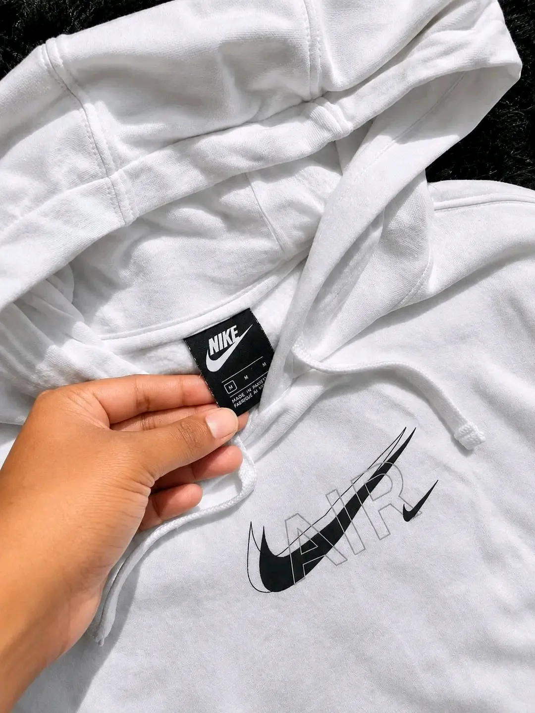 Nike Sweat blanc avec motif