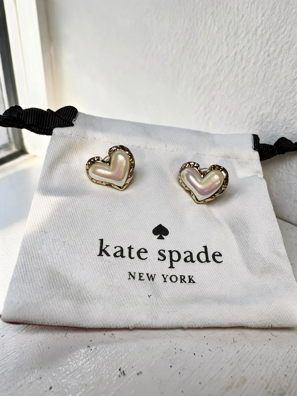 Boucles d'oreilles cœur kate spade NEW YORK 3