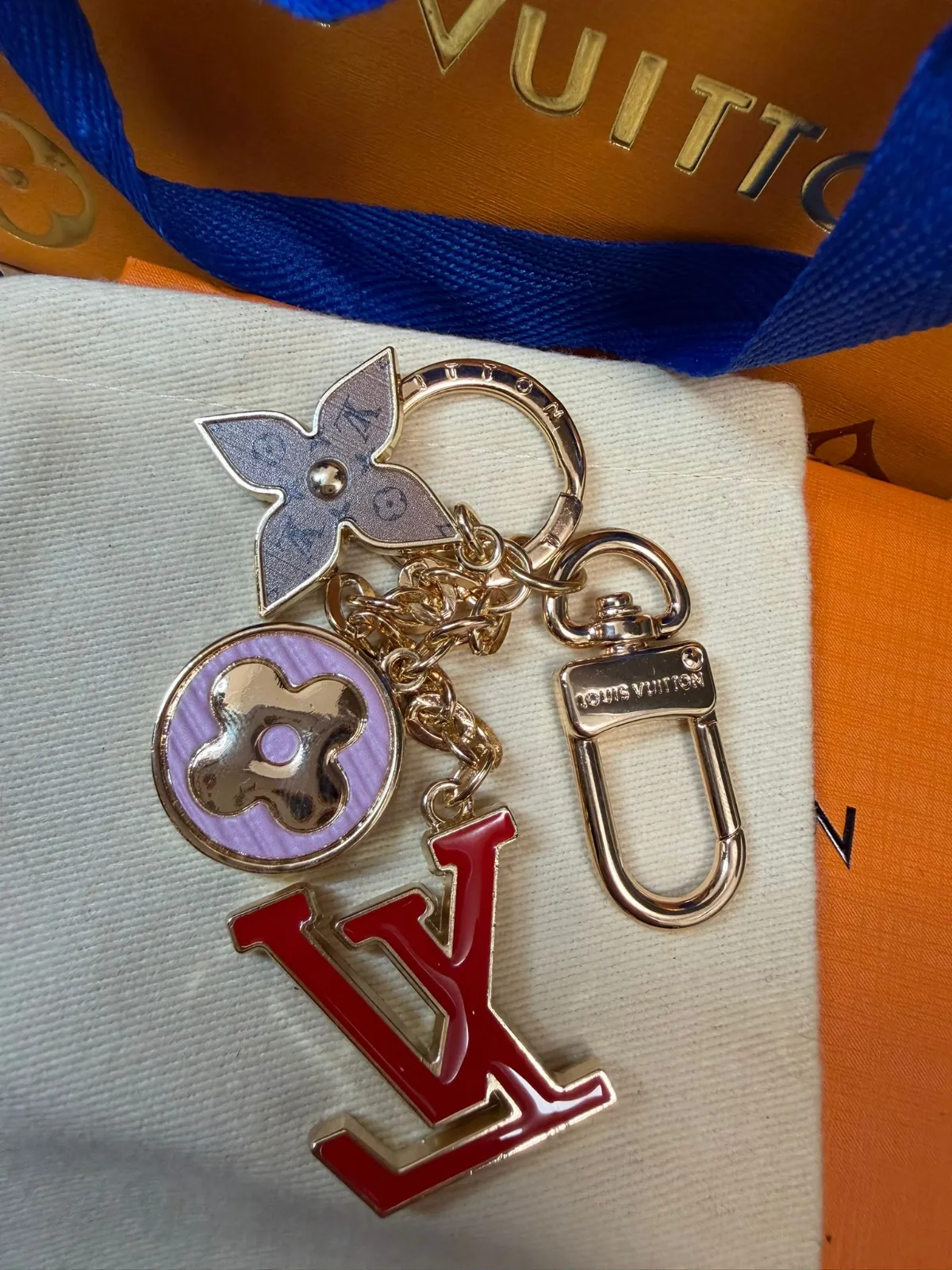 Louis Vuitton LV Bag Charm Keychain 2