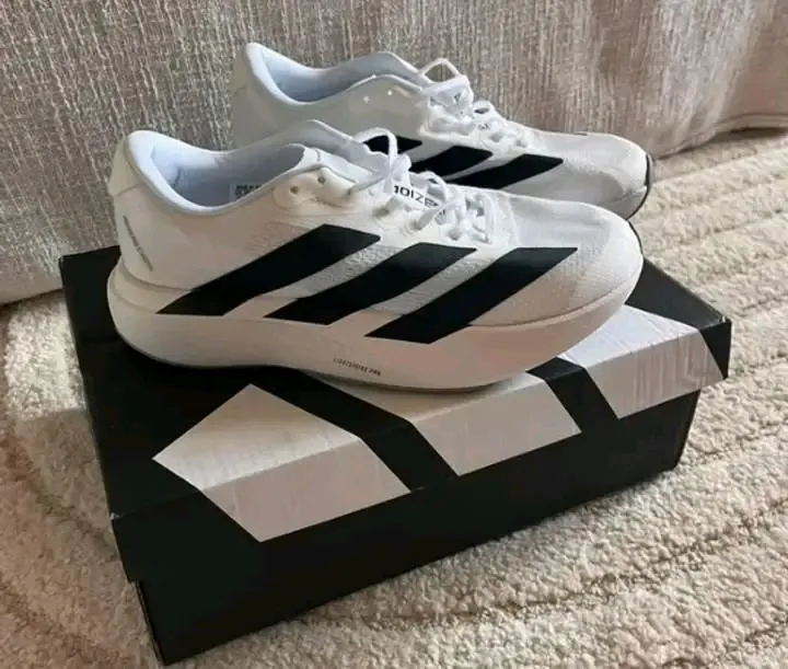 Adidas Adizero Running Blanc Noir 3