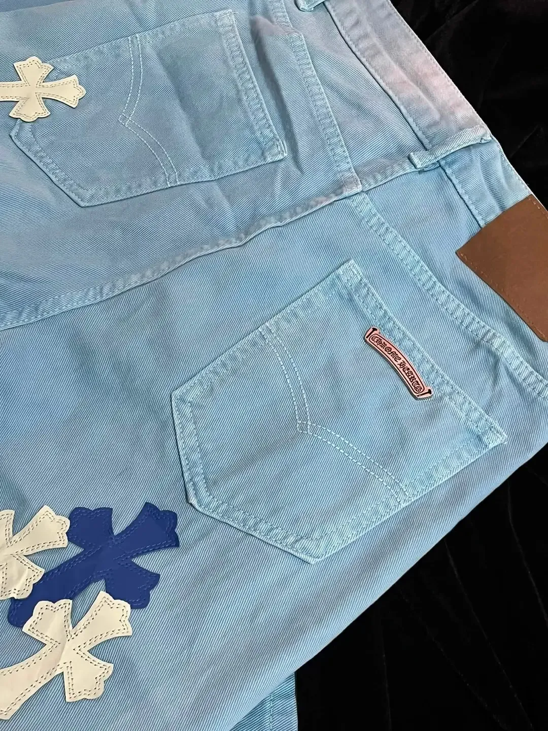 Jean clair broderies croix délavé 4