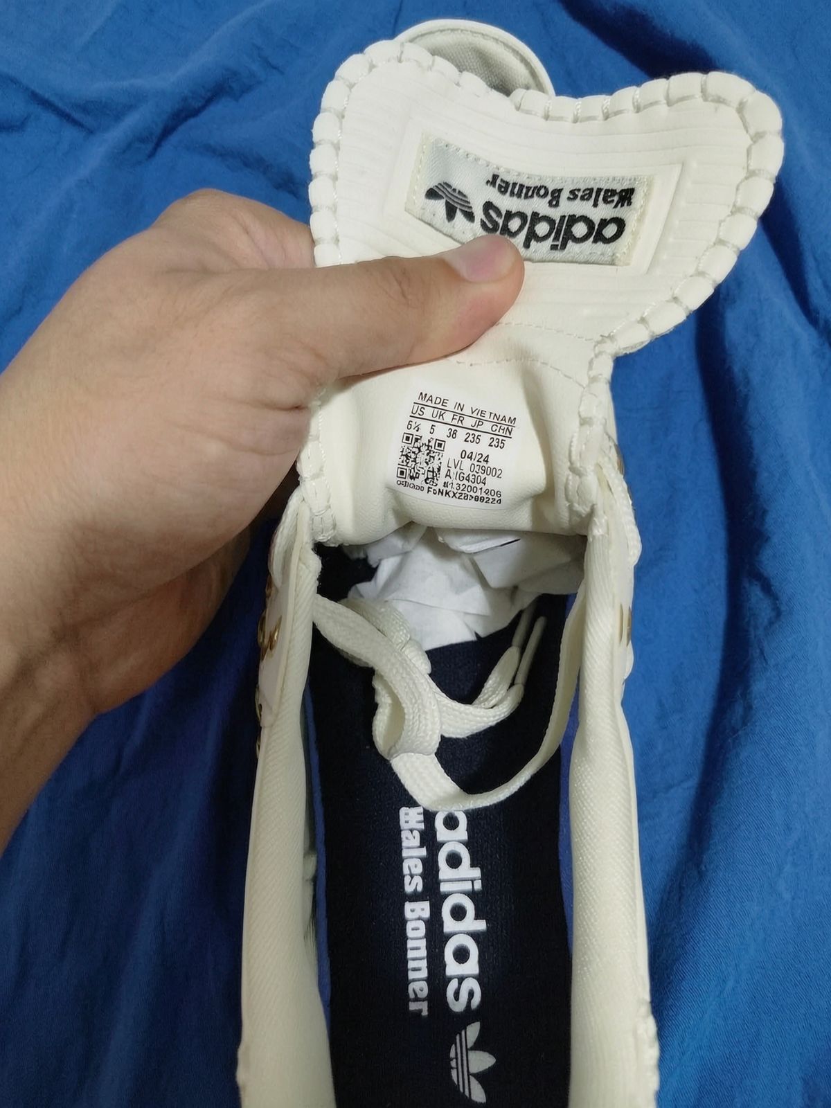 Sneakers Adidas Samba blanches 2