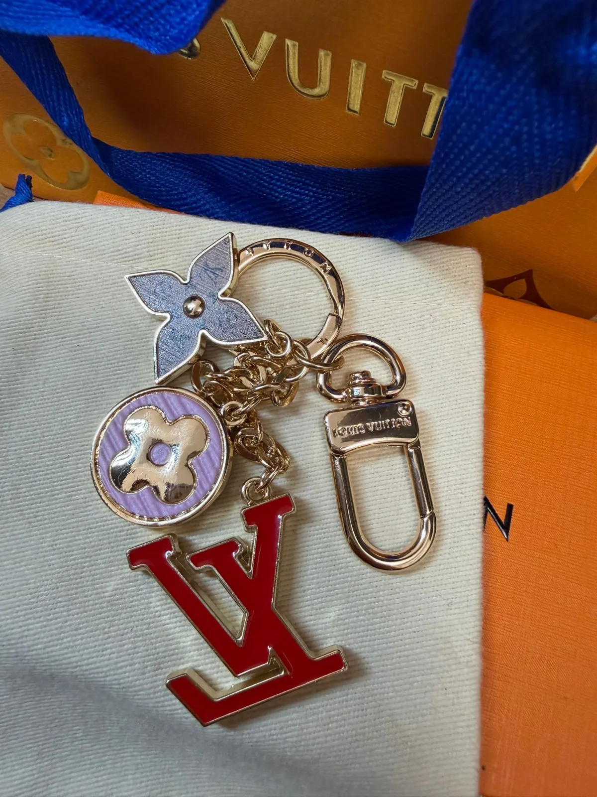 Louis Vuitton LV Bag Charm Keychain