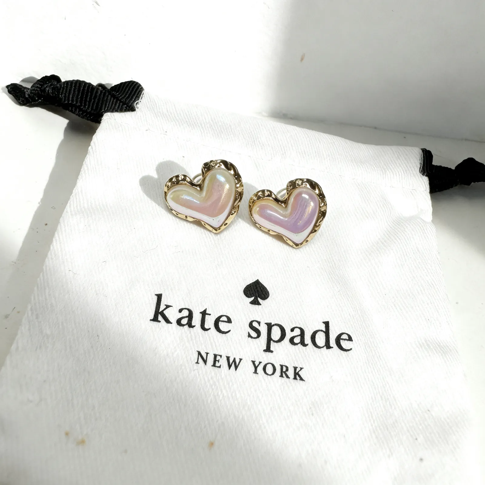 Boucles d'oreilles cœur kate spade NEW YORK