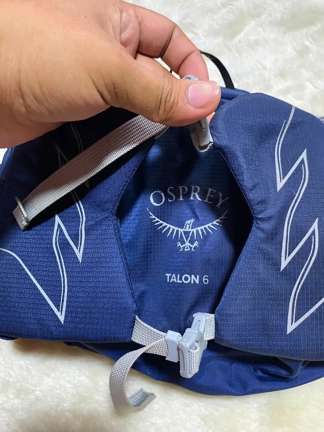 Sac banane sport bleu marine 4
