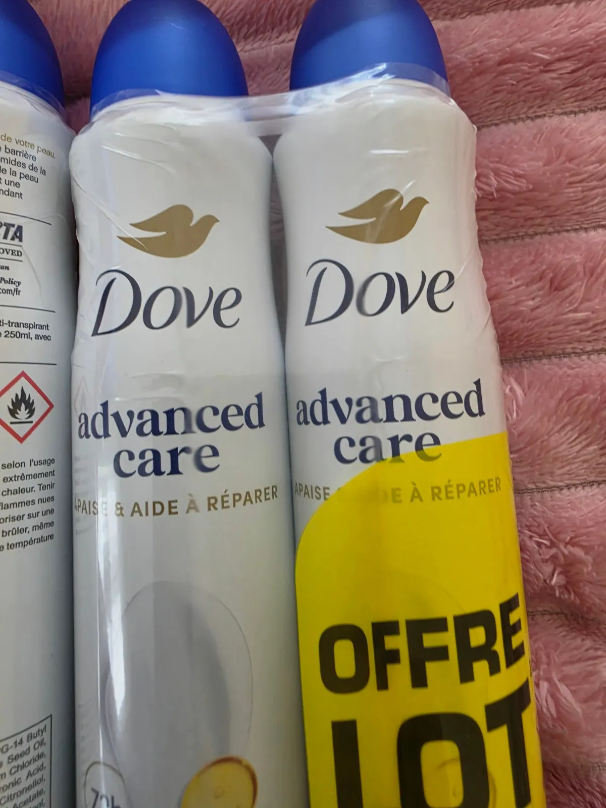 Lot de 4×200ml déodorants Dove Advanced Care Original – Dove 3
