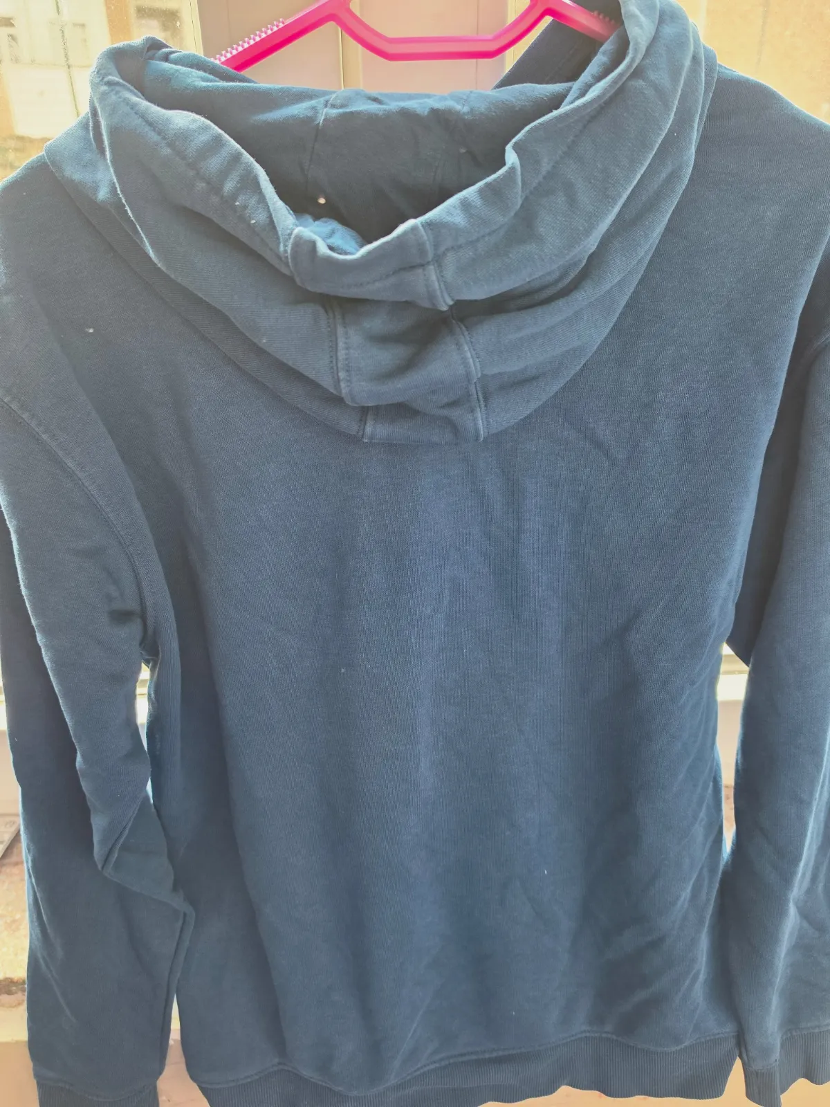 Sweat à capuche Tommy Hilfiger bleu – Tommy Hilfiger – taille L 5