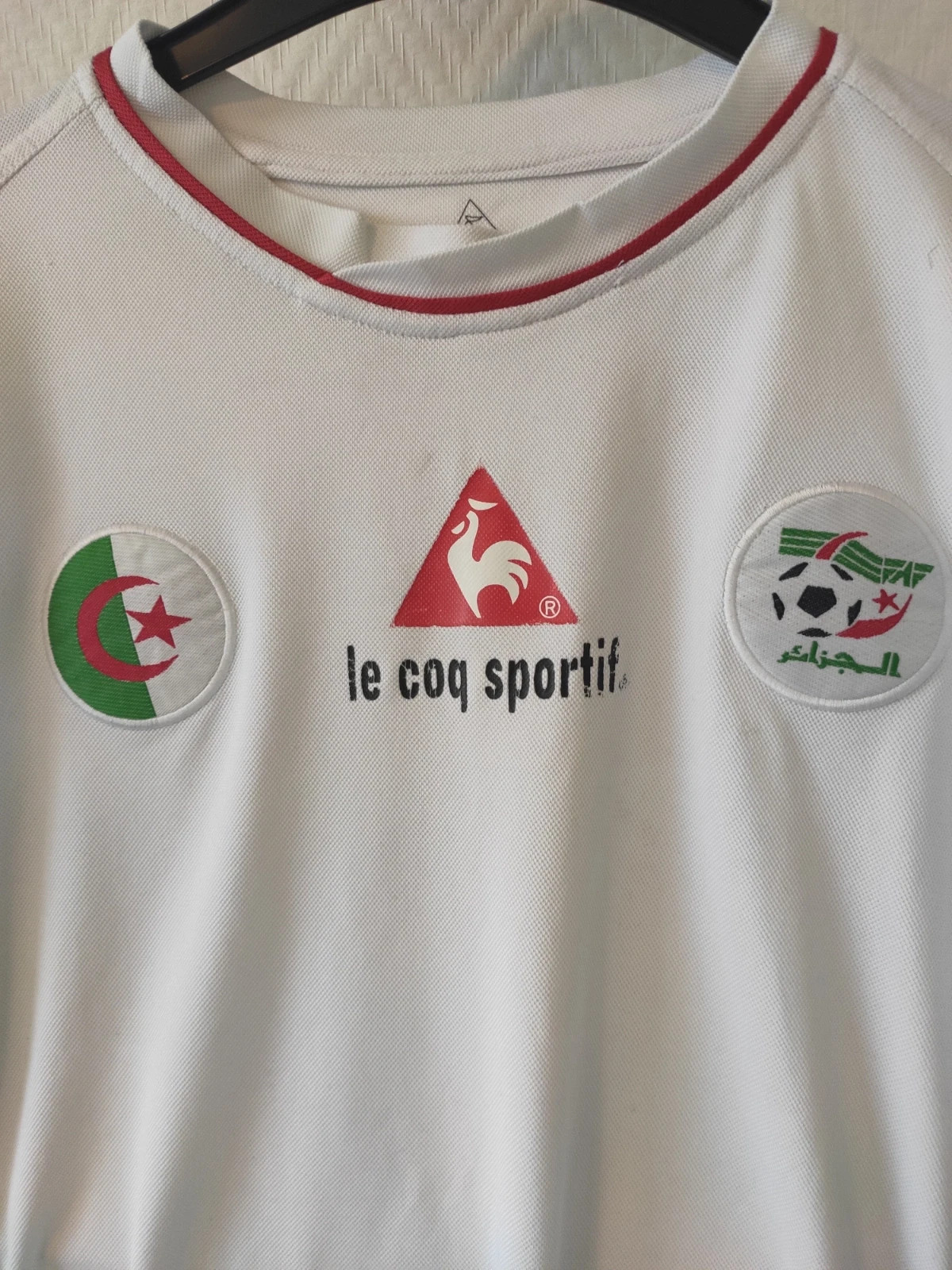 Maillot de foot Algérie 2005 – Le Coq Sportif – taille L 2