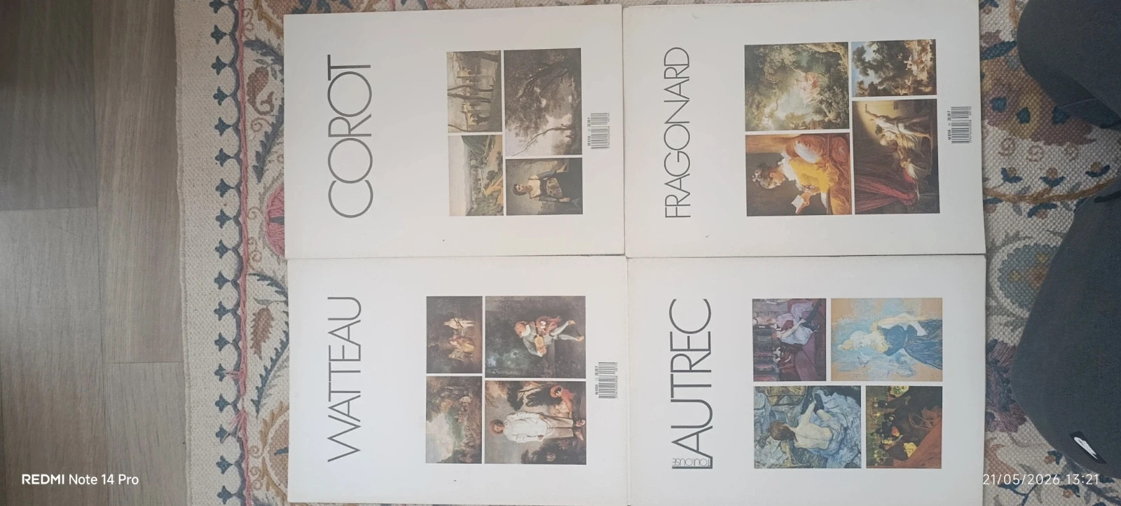 Collection grands peintres – librairie 2