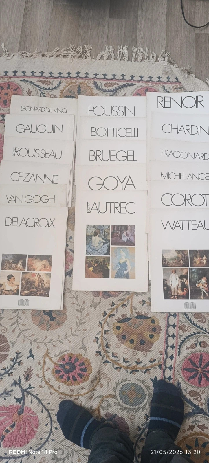 Collection grands peintres – librairie