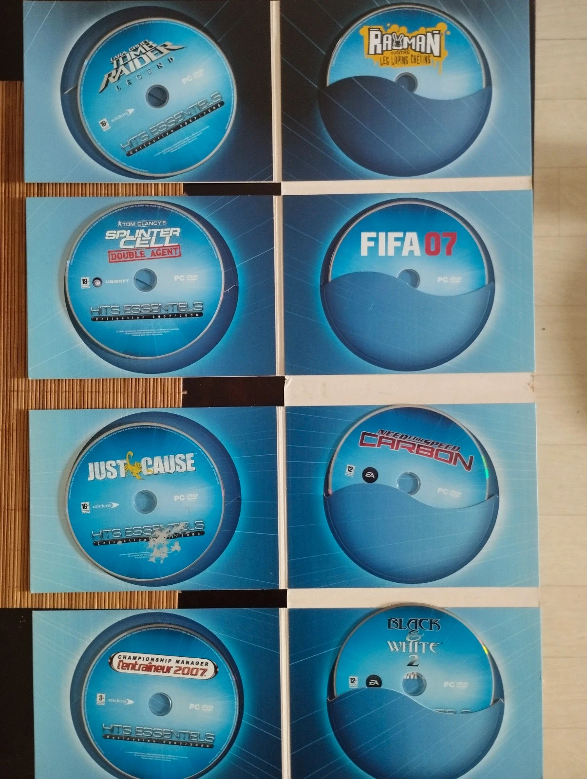 Pack de 9 jeux pc – Hit 2