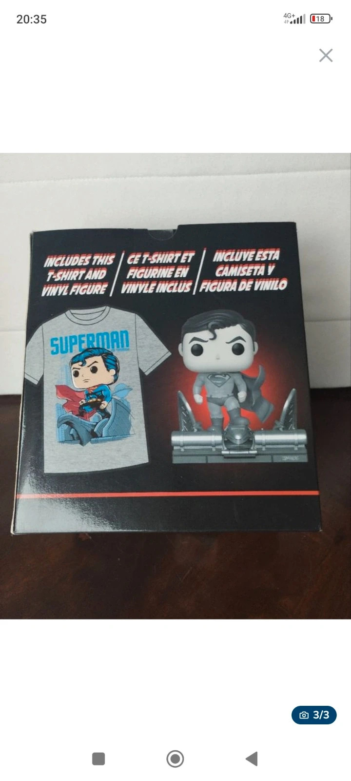 Pop and tees superman – Funko 2