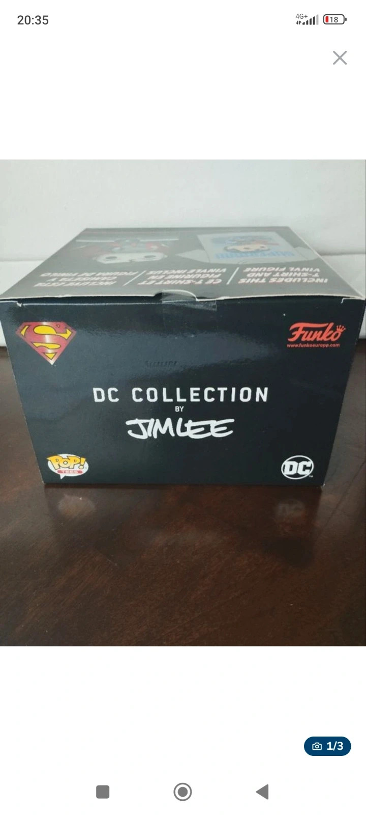 Pop and tees superman – Funko 3
