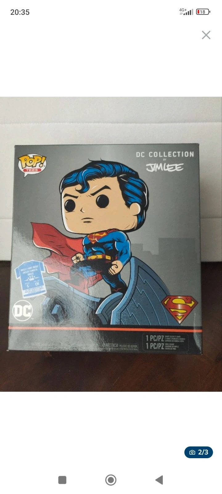 Pop and tees superman