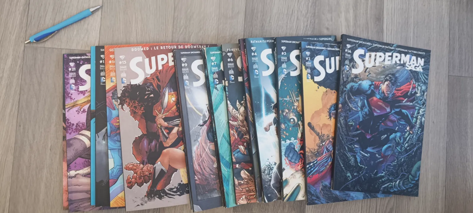 Lot de comics Superman Saga Urban Comics – Urban Comics 3