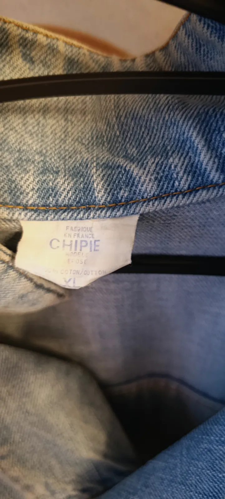 Veste en jean vintage Chipie – Chipie – taille S 6