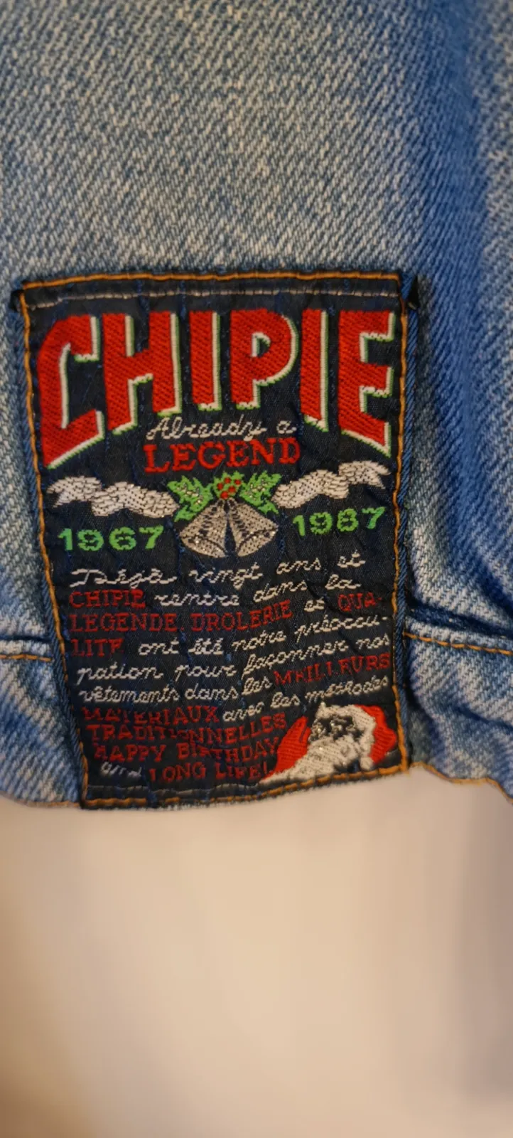 Veste en jean vintage Chipie – Chipie – taille S 3