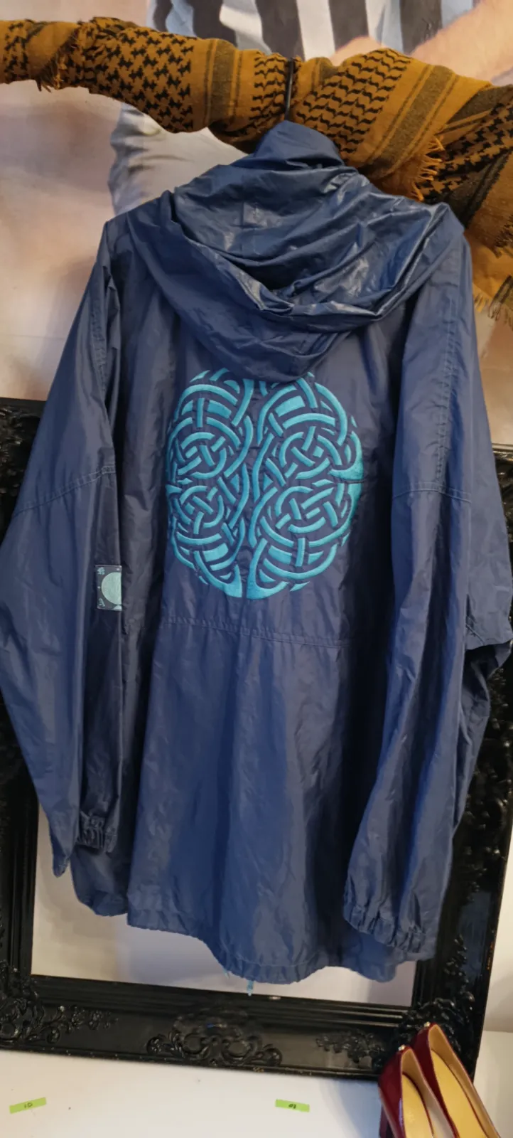Veste coupe-vent imperméable K-Way bleu – K-Way – taille Taille unique 2
