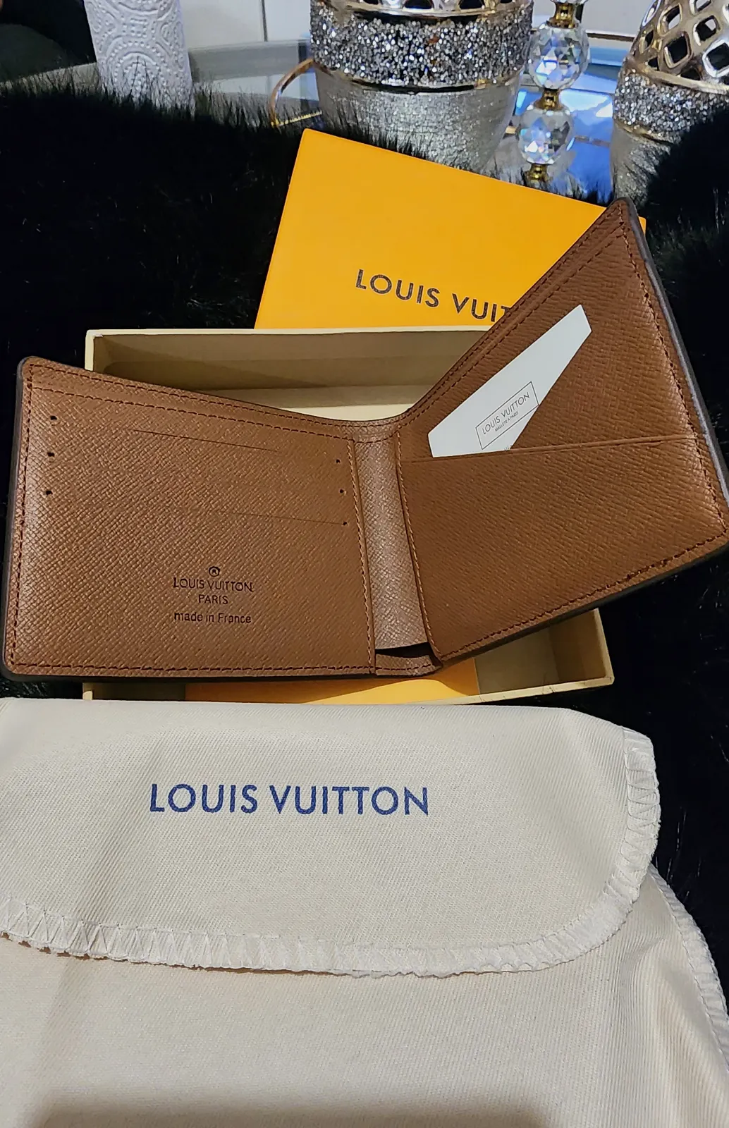 Portefeuille Louis Vuitton en toile Monogram – Louis Vuitton – taille Taille unique 3