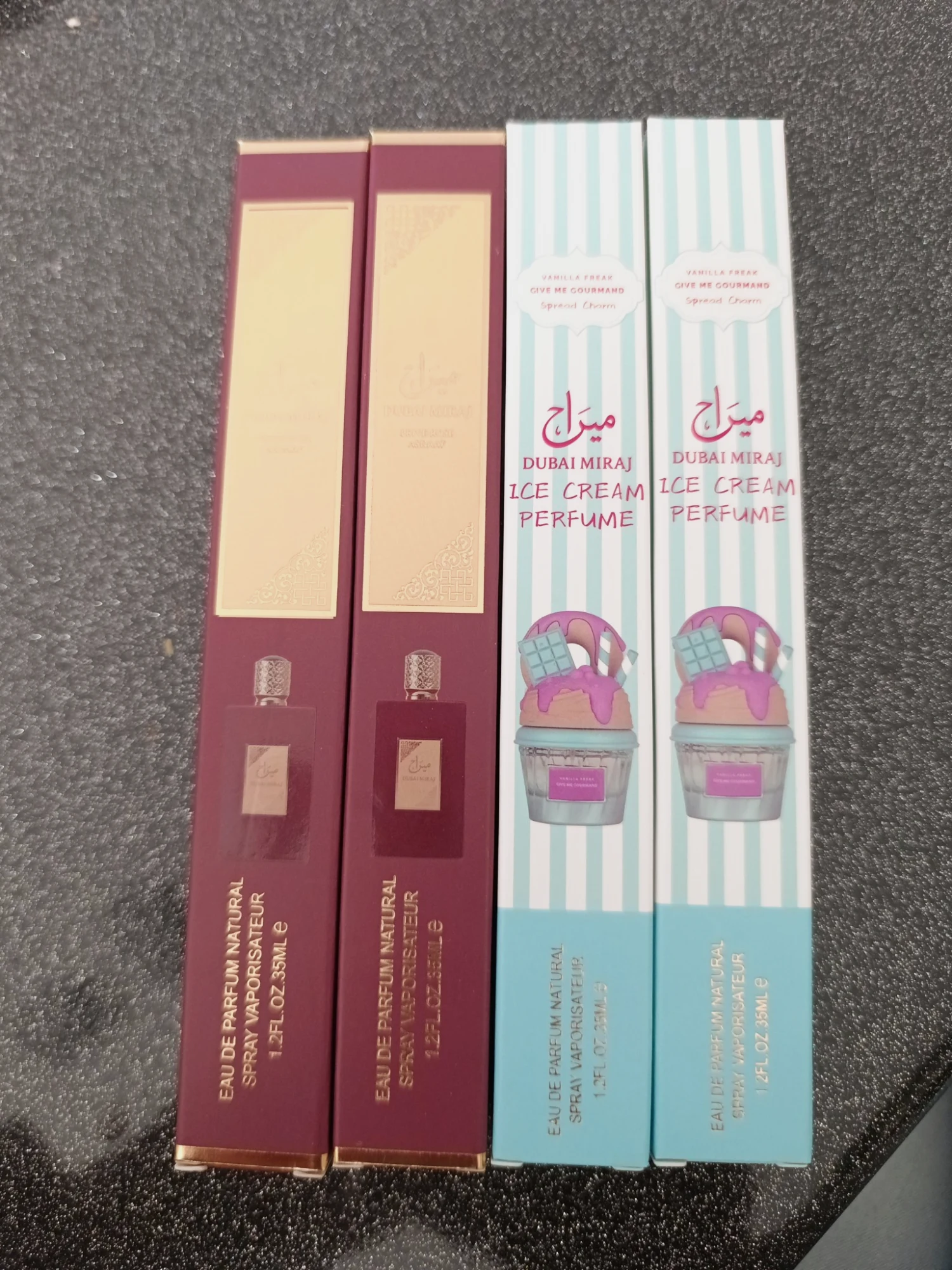 Lot de 4 eau de parfum 35ml 