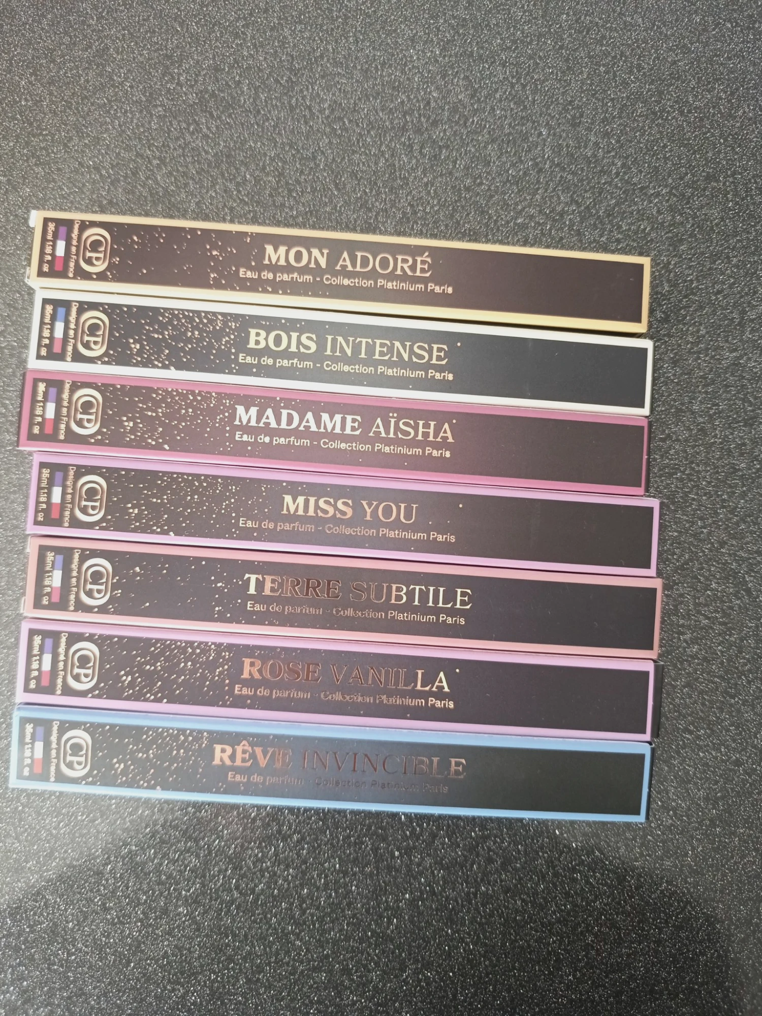 Lot eaux de parfum 