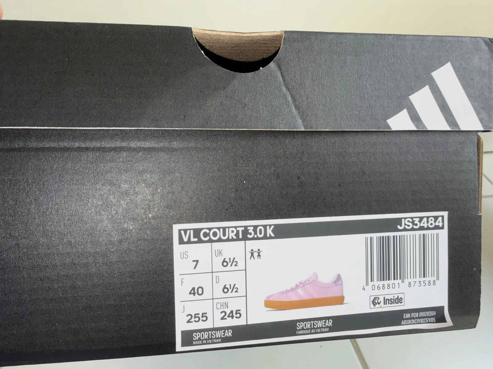 Baskets Adidas roses en daim – Adidas – taille EU 40 8