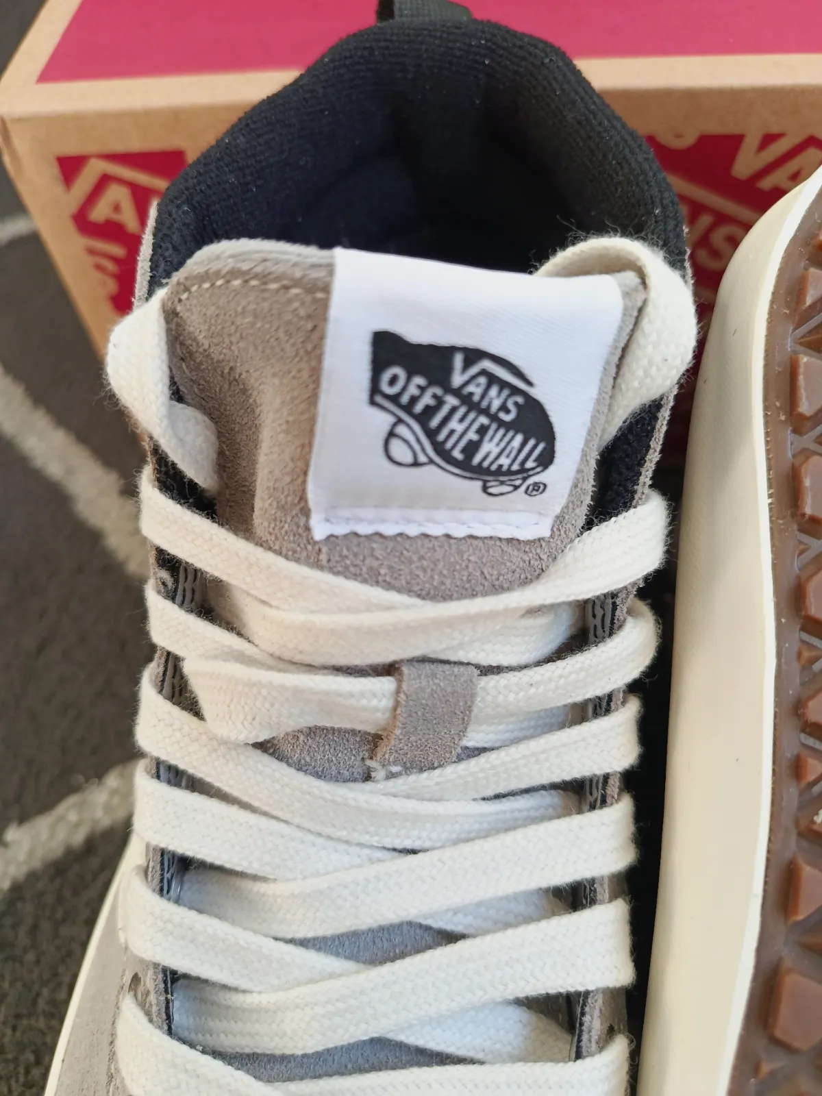 Baskets montantes Vans Sk8-Hi MTE grises – Vans – taille EU 38 5