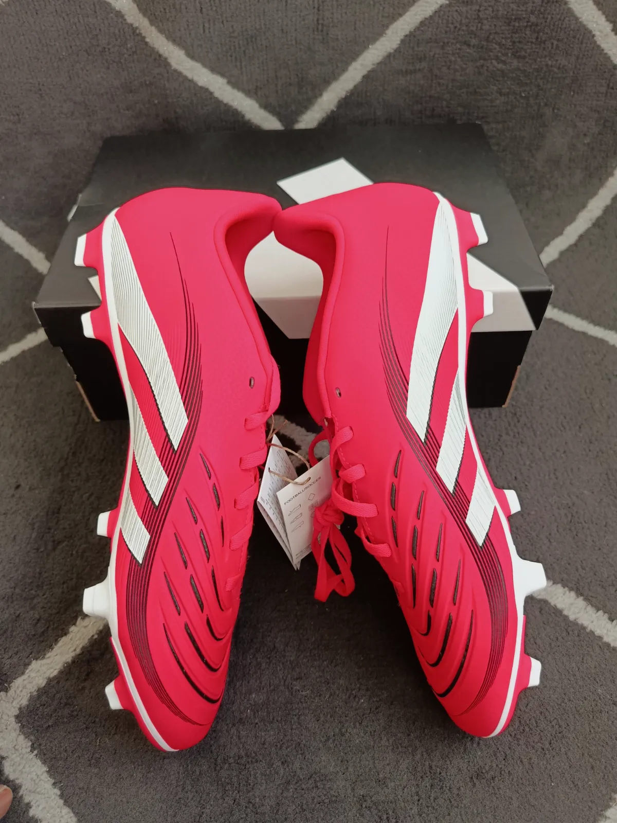 Chaussures de football Adidas Predator rouge – Adidas – taille EU 44 3