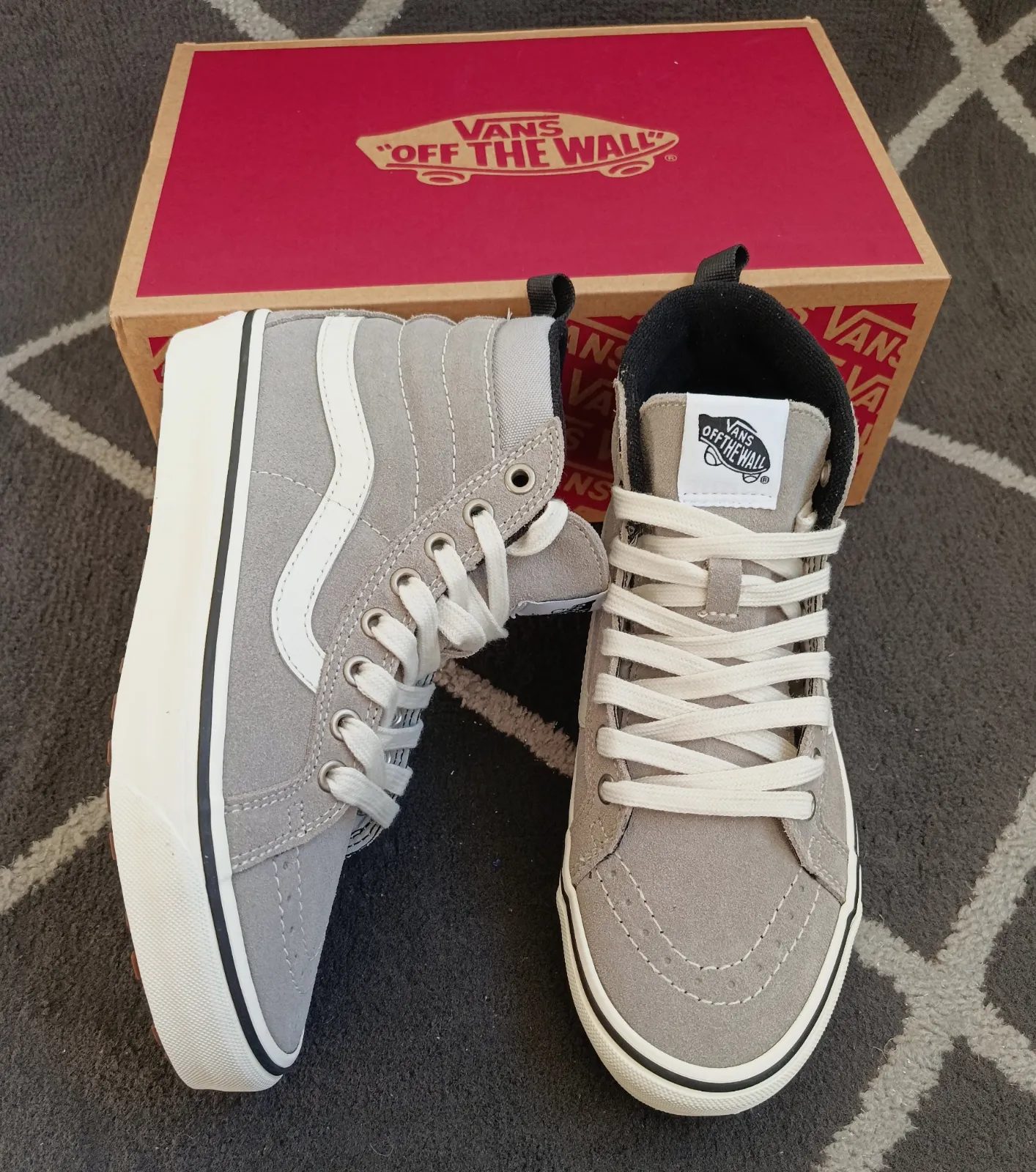 Baskets montantes Vans Sk8-Hi MTE grises – Vans – taille EU 38 2