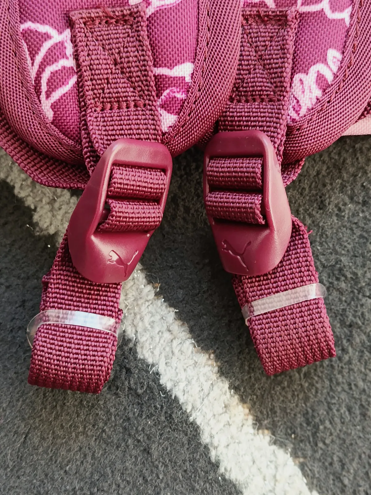 Sac à dos Puma bordeaux et rose pâle à fleurs – Puma – taille Taille unique 5