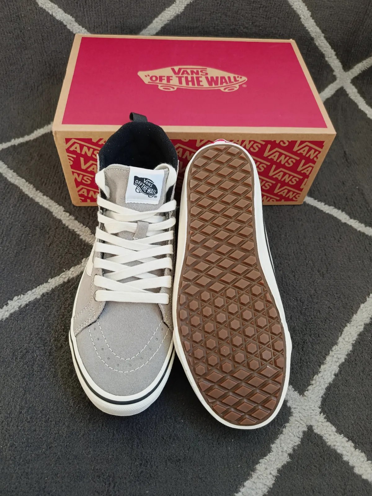 Baskets montantes Vans Sk8-Hi MTE grises – Vans – taille EU 38 4