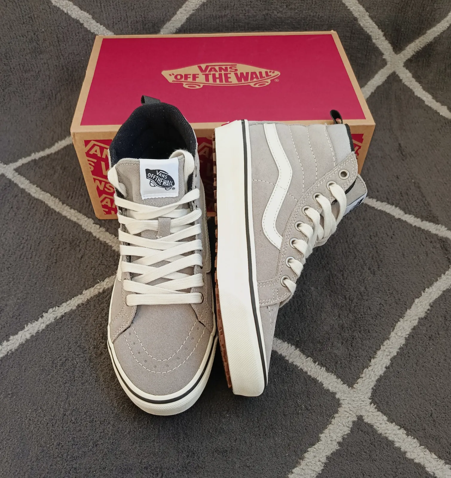 Baskets montantes Vans Sk8-Hi MTE grises – Vans – taille EU 38 3