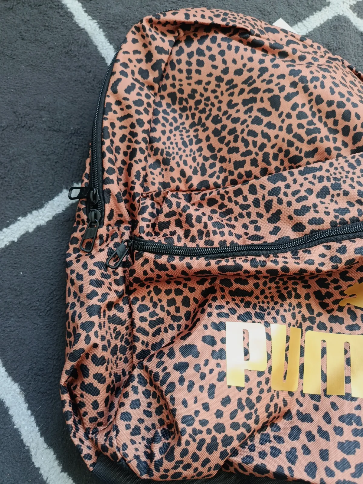 Sac à dos Puma motif léopard noir – Puma – taille Taille unique 3