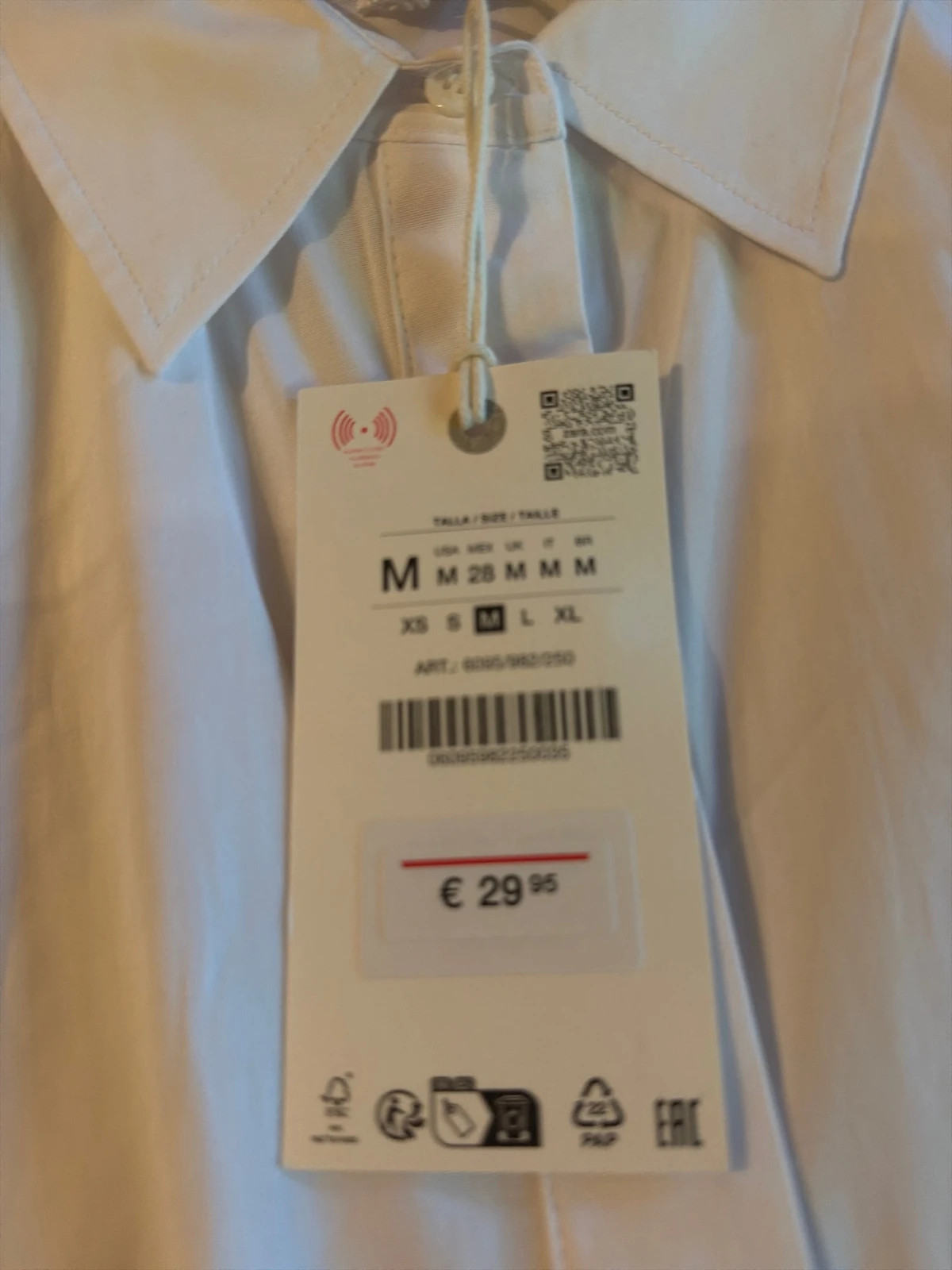 Camisa Pliegues Manga Sisa ZW Collection – Zara – taille M / 38 / 10 2